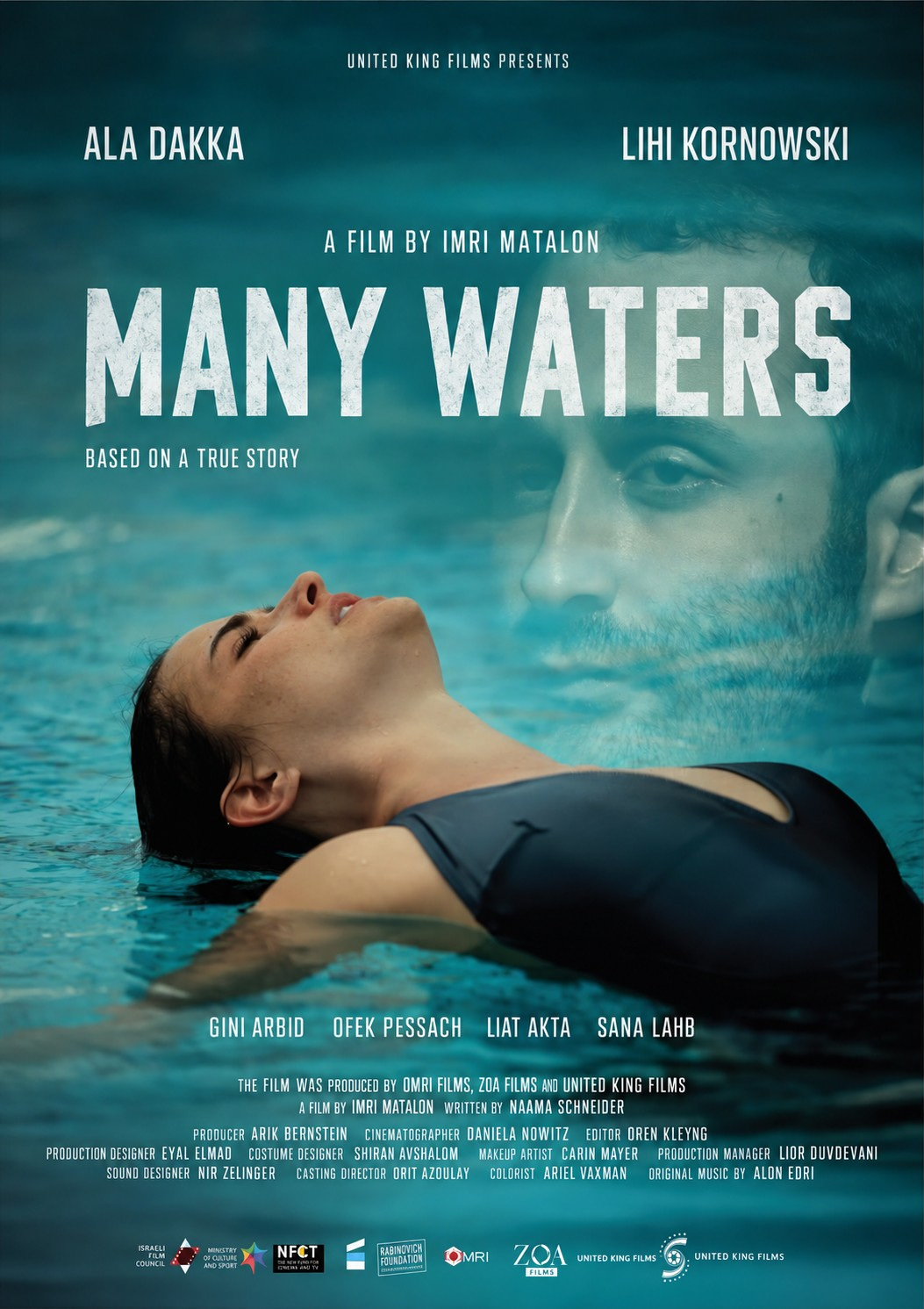 Many Waters — English-language poster